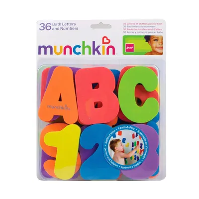 Munchkin Bad Foam Letters en Cijfers
