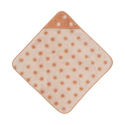 Jollein Jacquard Badcape - Badstof - 75x75 cm