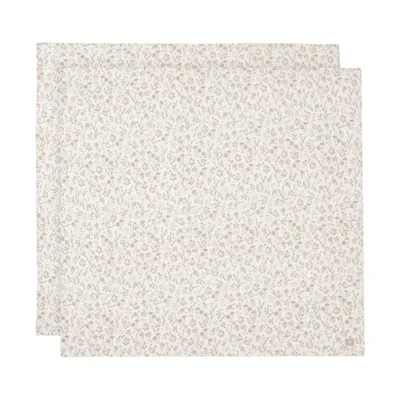 Jollein Hydrophiles Tuch - Groß - 2 Stück - 115 x 115 cm