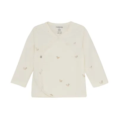Noppies Nour Wickelshirt - Animals Pattern - Offwhite