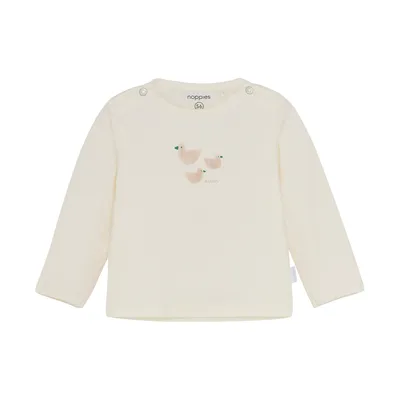 Noppies Noam Shirt Langarm - Egret