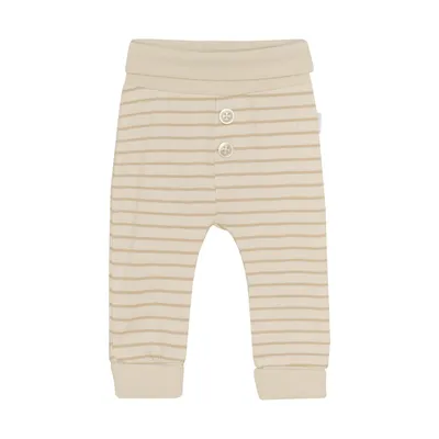 Noppies Neal Broekje - Stripe - Maat 50 - Offwhite