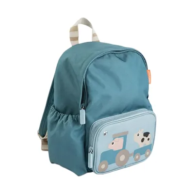 Done by Deer Rucksack - Tiny Farm Blue - 7,5 L