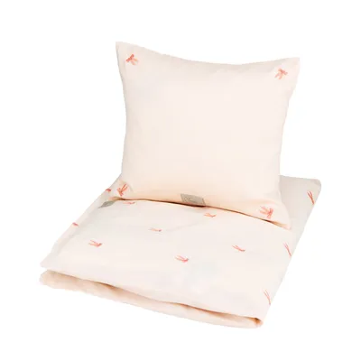 Cam Cam Copenhagen Bettbezug Bestickt - 70 x 100 cm - GOTS - Bows