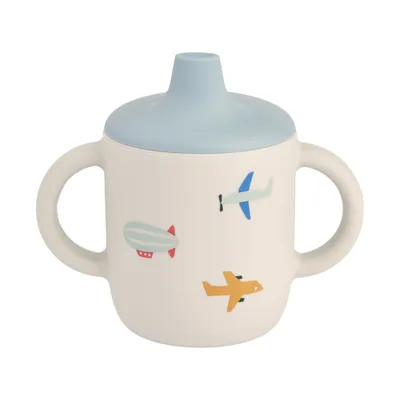 Liewood Neil Sippy Cup - Aviator / Ecru