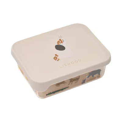Liewood Ako Tritan Snackbox - All Together / Sandy