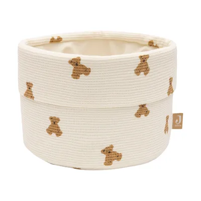 Jollein Kommodenkörbchen - Mini Teddy Bear - Little Waffle