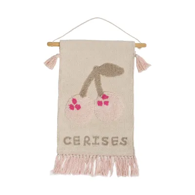Kidsdepot Kissen - Marienkäfer - Rosa/Braun