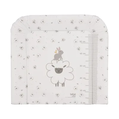Bebe-Jou Wickelunterlage - Tiny Sheep - 72 x 77 cm