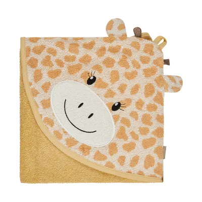 Sterntaler Kaya Giraf Badcape - 100 x 100 cm 