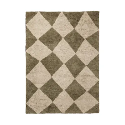 Ferm Living Vloerkleed - Tilt Rug - 140 x 200 - Elm Green