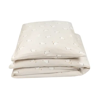 Julius Zöllner Bettwäsche-Set – Little Goose – 80x80 cm + 35x40 cm