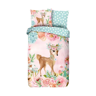 Good Morning Sweet Dekbedovertrek Multi 140 x 200 / 220 cm