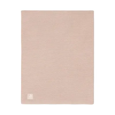 Jollein Wiegdeken Basic Knit - Wild Rose - 75 x 100 cm