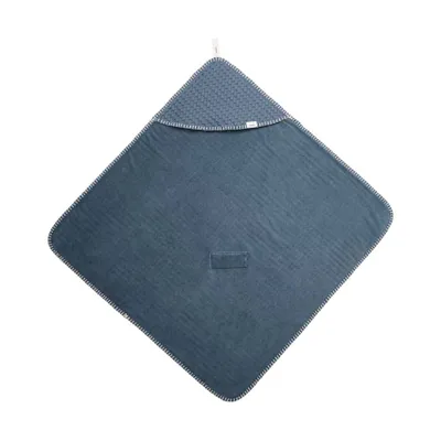 Koeka Antwerp Waffel Einschlagdecke - Bluestone