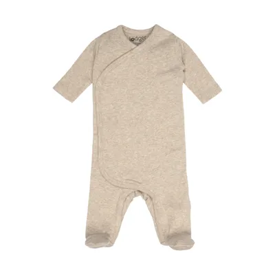 Lodger Strampler - Melange Beige