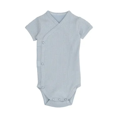 Lodger Ciumbelle Babybody Kurzarm - Blue Fogg
