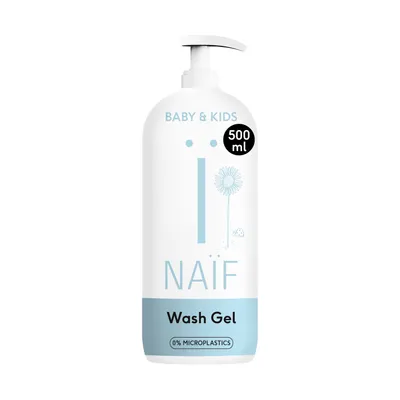 Naïf Reinigungswaschgel für Babys und Kinder 500 ml