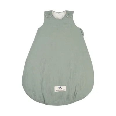 Julius Zöllner Muslin Babyschlafsack - Grün - Größe 68/74