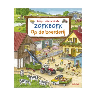 Deltas - Mijn Allereerste Zoekboek Op De Boerderij - Vanaf 3 Jaar