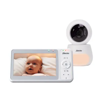 Alecto Video-Babyphone mit 5-Zoll-HD-Farbbildschirm
