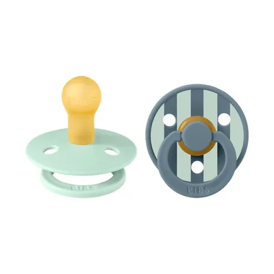 BIBS Studio Colour Schnuller - 2 Stück - Nordic Mint/ Petrol