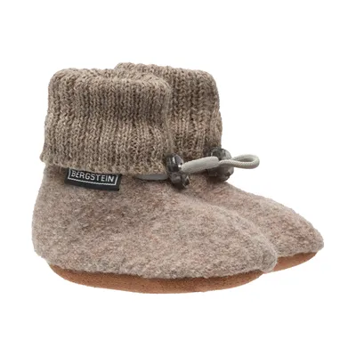 Bergstein Cozy Baby Hausschuhe - Beige