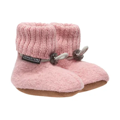 Bergstein Cozy Baby Slofjes - Soft Pink 