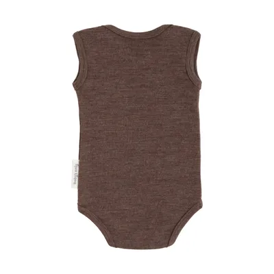 Baby's Only Babybody Ärmellos - Merino Fine Meadow 