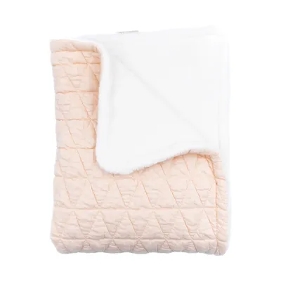 Bamboom Wrinkled Ledikantdecke - Water Peach