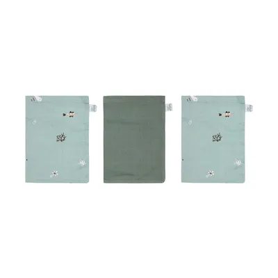 Bebe-Jou Ocean Vibes Hydrophile Waschlappen - 3 Stück