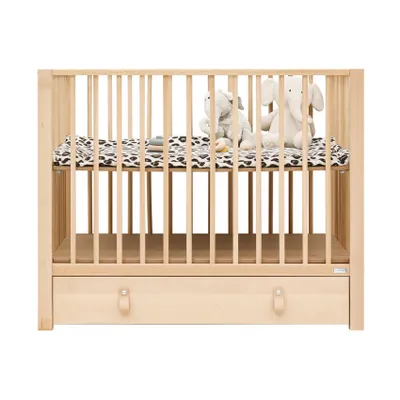 Bopita - Figo Laufstall mit Schublade - 95 x 75 cm - Natur