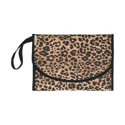 Studio Noos Verschoningsmatje - Brown Soft Cotton Leopard