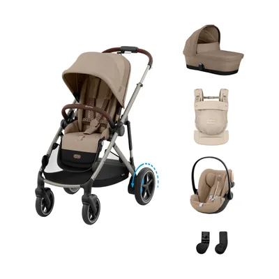 Cybex e-Gazelle S 3-in-1 Kinderwagen Set S Incl. Amya