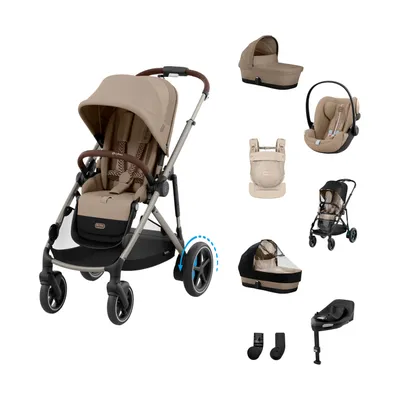 Cybex e-Gazelle S 3-in-1 Kinderwagen Set XL Incl. Amya