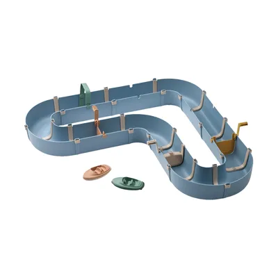 Liewood Waterbaan - Cassian - Beach Blue / Multi Mix