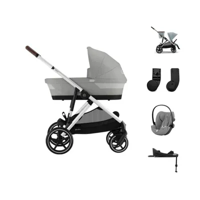 Cybex Gazelle S Kinderwagen | Cybex Cloud G | Base G | Autositzadapter