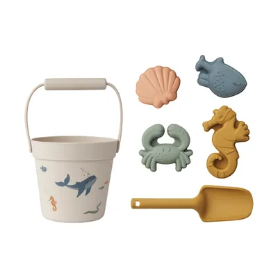 Liewood Strandset Dante - Sea Creature - Sandy