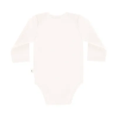 DAY Strampelanzug Langarm + Grow-Along - Off White