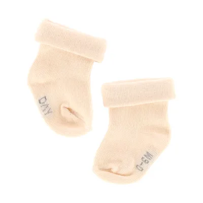 DAY Socken gestreift - Apricot - 0-6 Monate