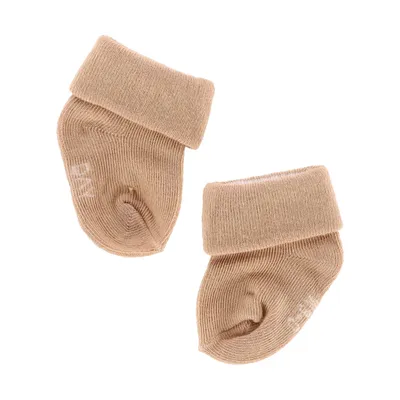 DAY Socken gestreift - Mokka - 0-6 Monate
