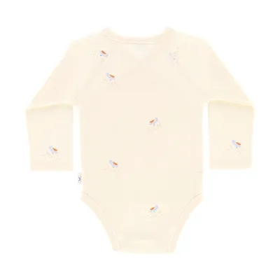 DAY Wickelbody Langarm - Cream