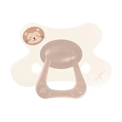Difrax Natural Schnuller -  12+ Monate - Little Brown Lion