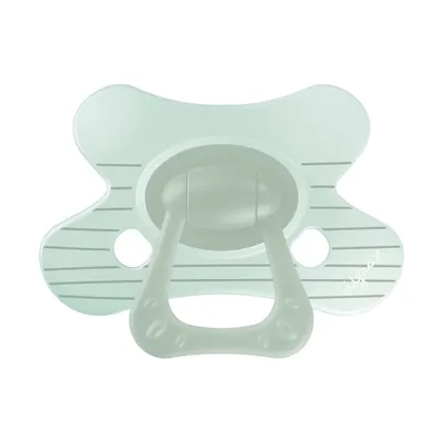 Difrax Natural Schnuller - 12+ Mte - Stripy Mint