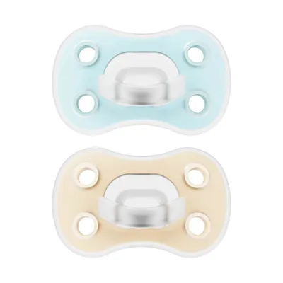 Dr. Brown's Fopspeen - Symmetrisch - 0-6 Mnd - 2 Stuks - Blue/Cream 
