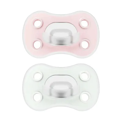 Dr. Brown's Fopspeen - Symmetrisch - 2 Stuks - 0-6 Mnd - Pink/Mint