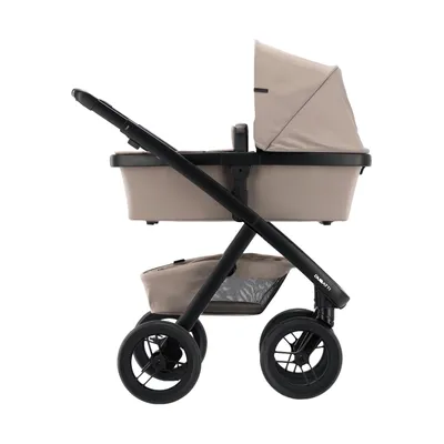 Dubatti Two E2 Kinderwagen 2-in-1 - Black-Brown/ Soft Taupe