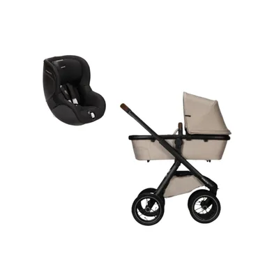 Dubatti One E5 Kinderwagen 3-in-1 -| Dubatti by Römer Autositz Babysafe Pro - Carbon Black