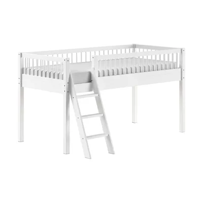 Vipack Halbhochbett – Forrest – 90 x 200 cm – Buche Weiß