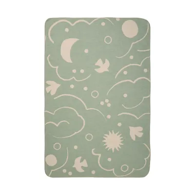Ferm Living Skye Tagesdecke - 120 x 80 cm - Gebürstete Baumwolle